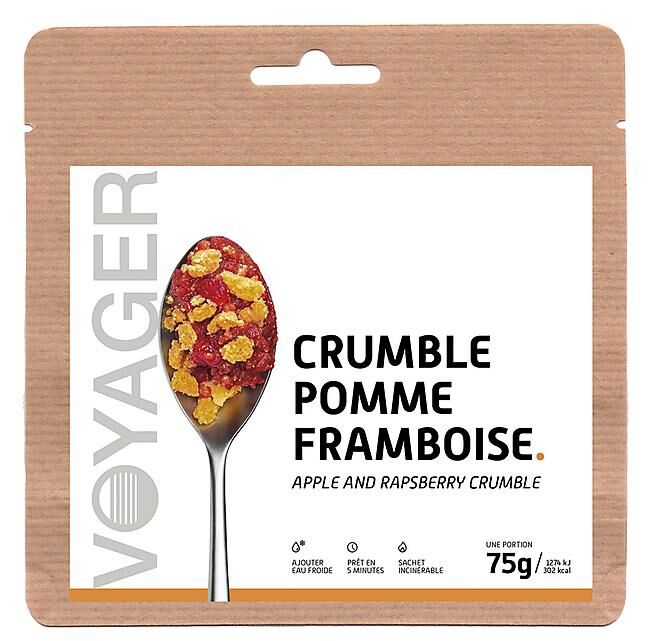 VOYAGER - CRUMBLE POMME FRAMBOISE