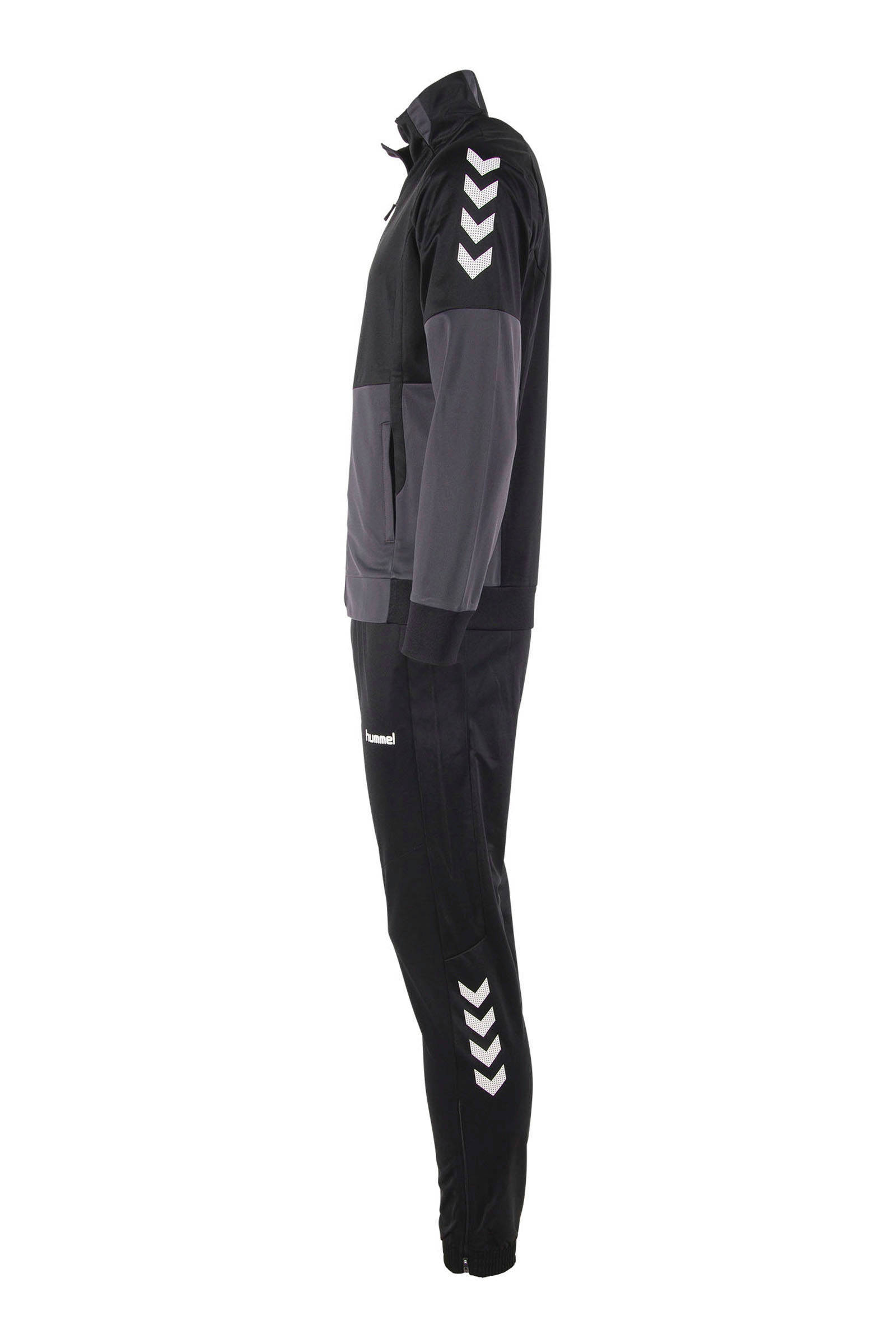 hummel Senior  trainingspak grijs/zwart