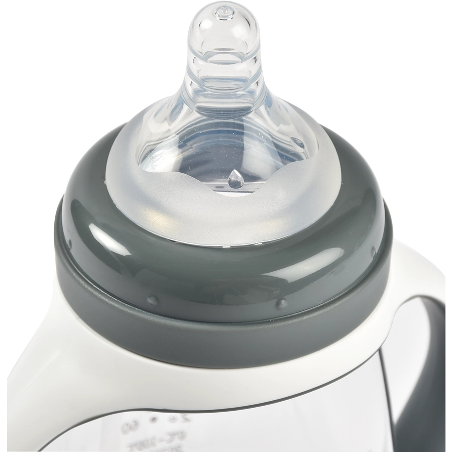 BEABA® Trinklernflasche 2 in 1, 210 ml - mineral grau