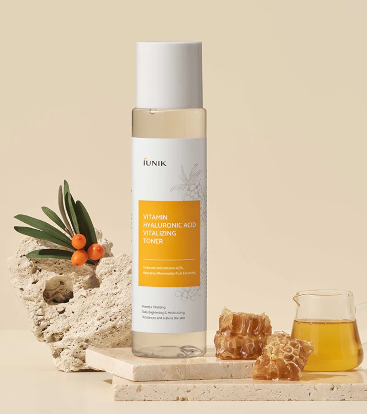 iUNIK - Tônico em Gel Hidratante Vitamin Hyaluronic Acid Vitalizing