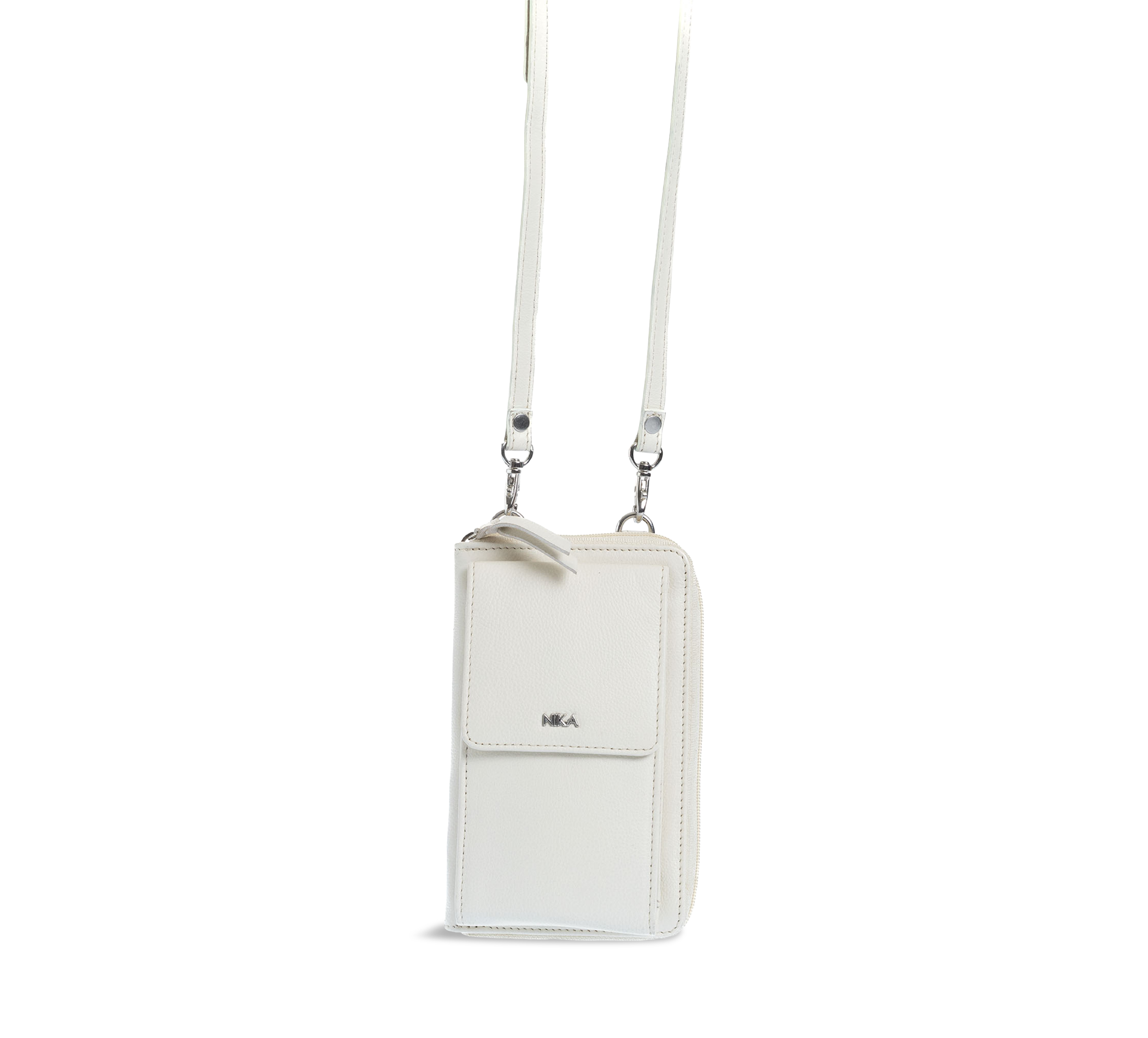 Nika Handytasche weiss