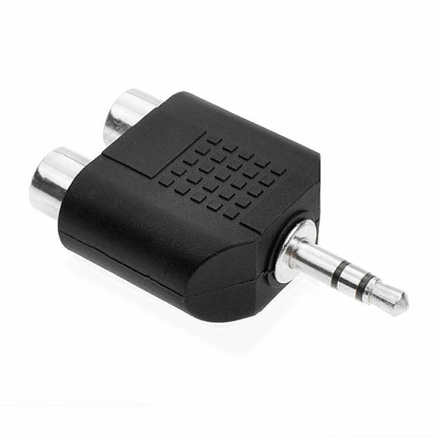 Adaptateur 2 RCA / Jack 3,5 mm compact