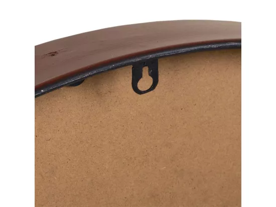 Horloge en métal 80x80x8h