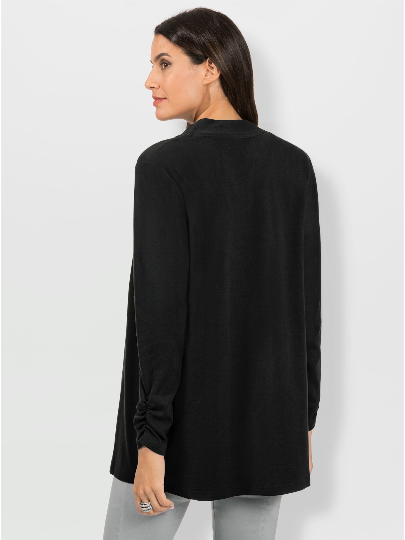 Veste légère jersey interlock indéformable