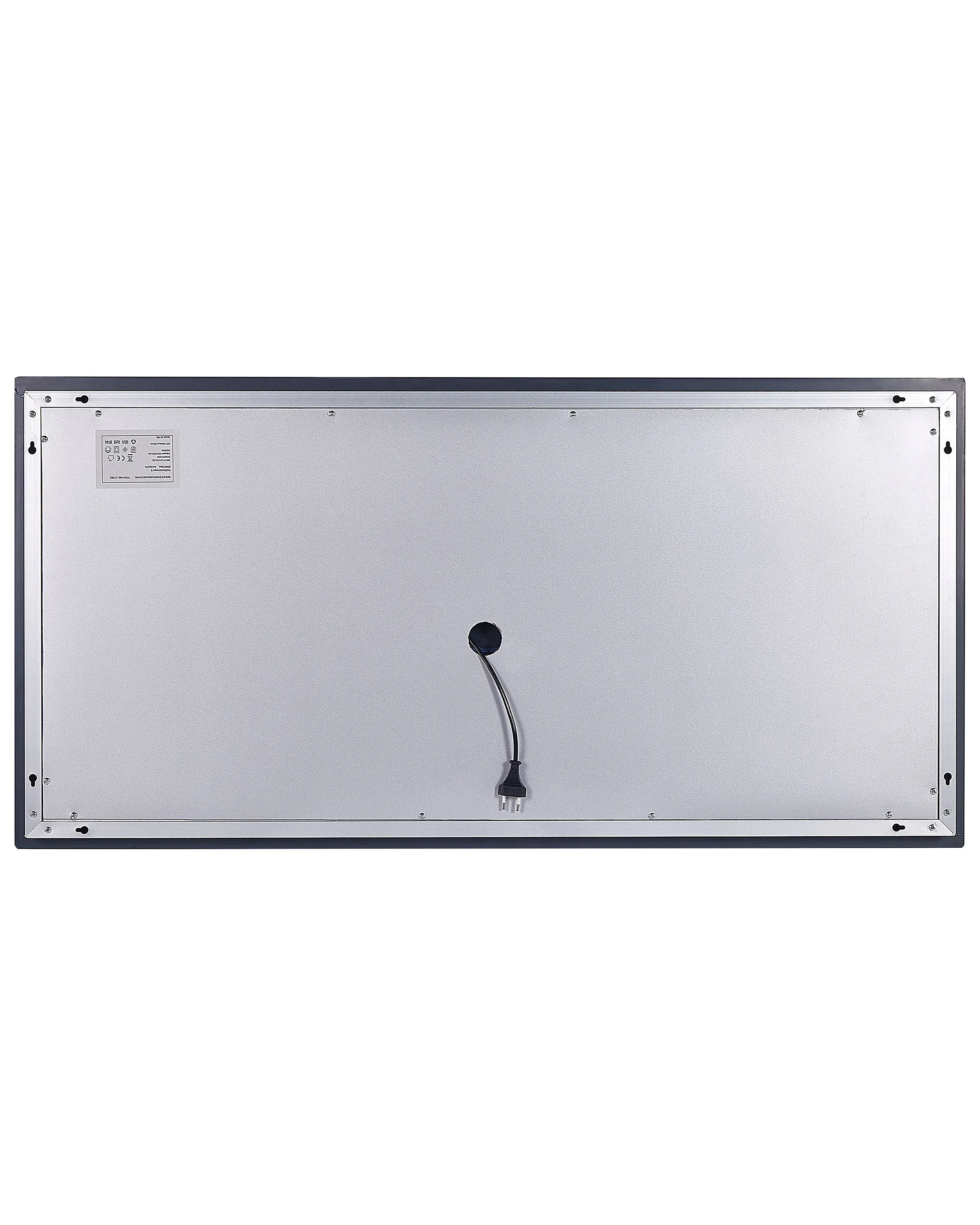 LED badkamerspiegel BENOUVILLE 120 cm 60 cm Zilver