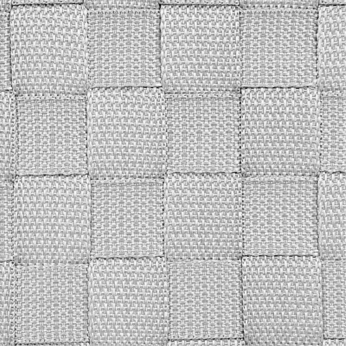 Lot de 4 Paniers de Rangement Déco - Gris Clair