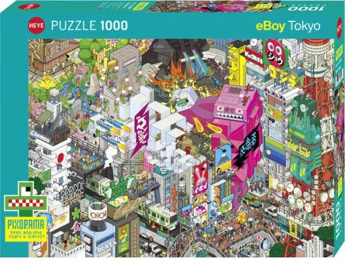 HEYE - PUZZLE - PIXORAMA TOKYO QUEST 1000 PIECE