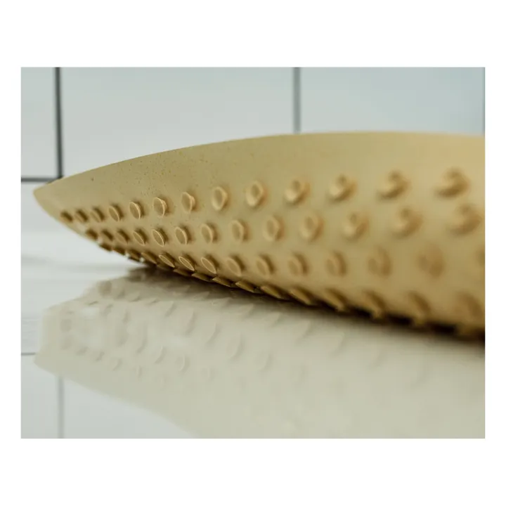 Hevea Tapis de bain anti-dérapant en caoutchouc naturel | Sable