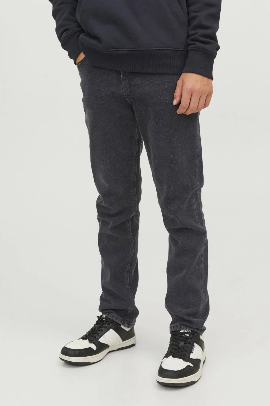 JACK & JONES regular fit jeans JJICLARK JJORIGINAL black denim