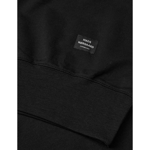 Mads Nørgaard Light Terry Asker Sweatshirt, Sort, XXL
