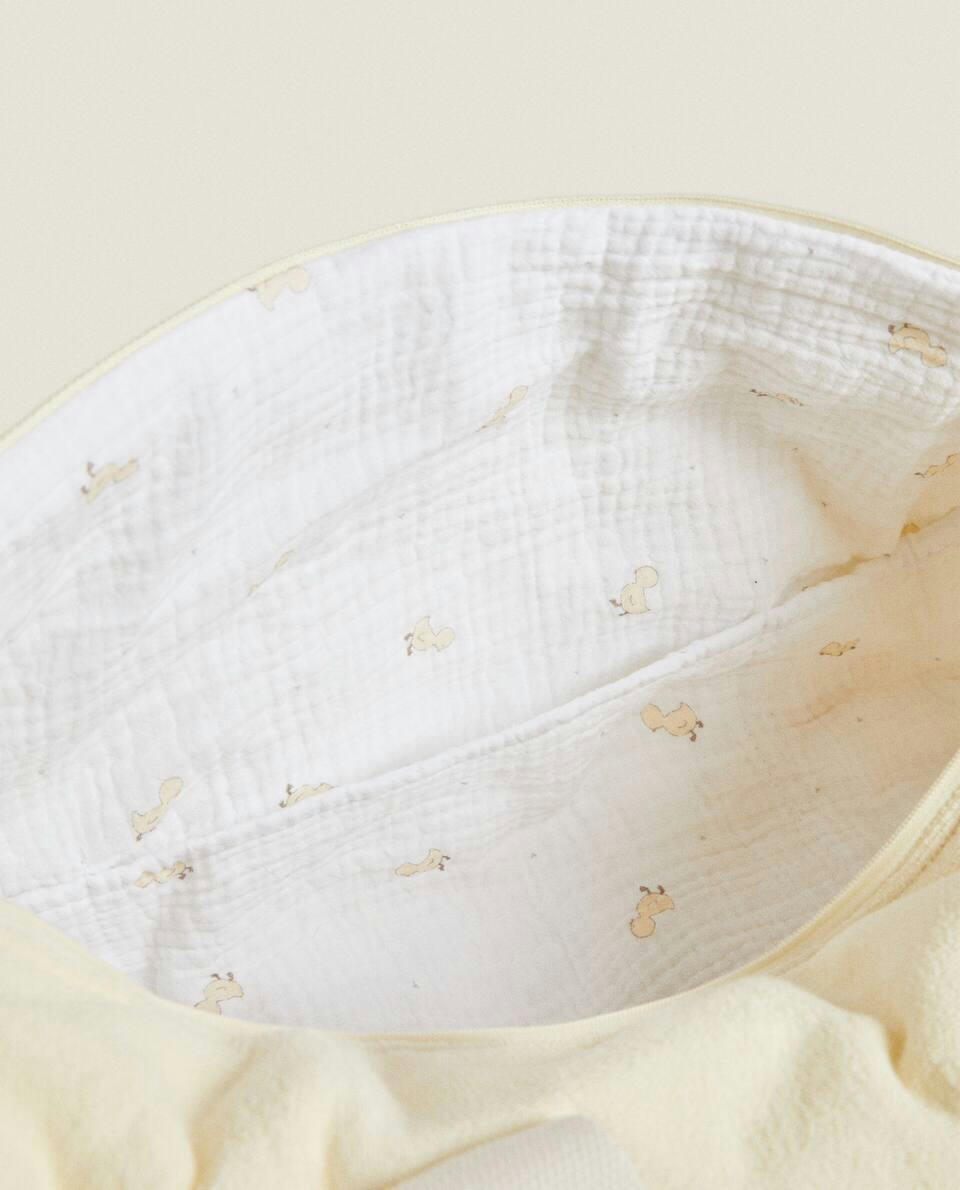 BOLSA DE MATERNIDADE DE MUSSELINA