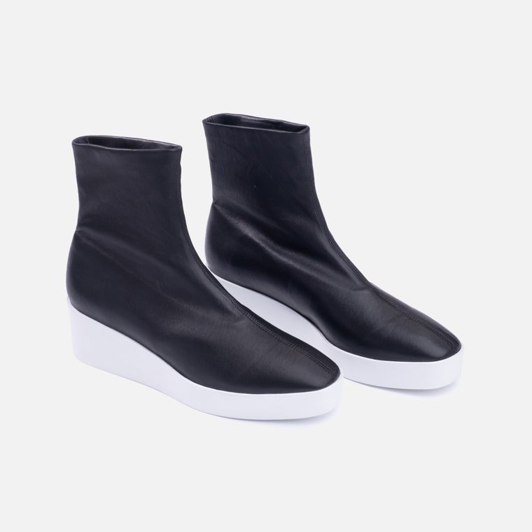 ANKLE BOOTS - LEXA ankle boots, stretch lambskin black