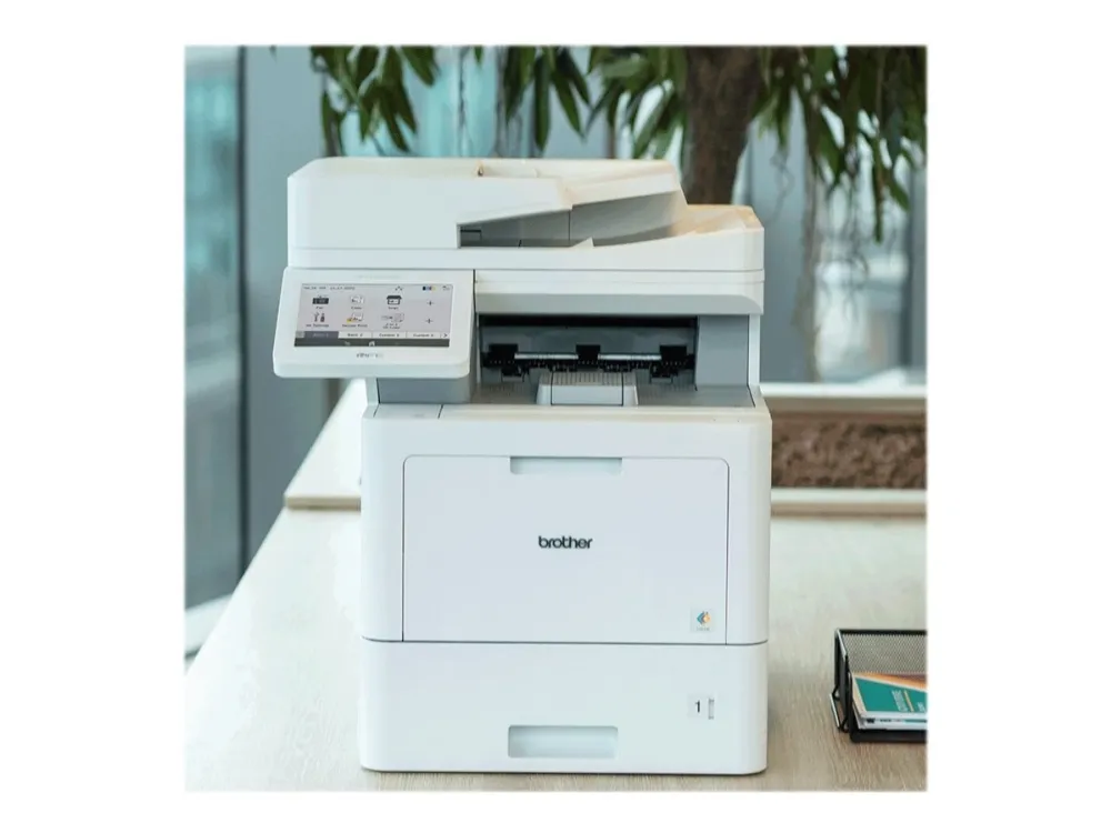 Brother MFC-L9670CDN - Multifunktionsprinter - farve - laser - A4/Legal (medie) - op til 40 spm (kopiering) - op til 40 spm (udskriver) - 620 ark - 33.6 Kbps - Gigabit LAN, USB 2.0, USB 2.0 vært, NFC