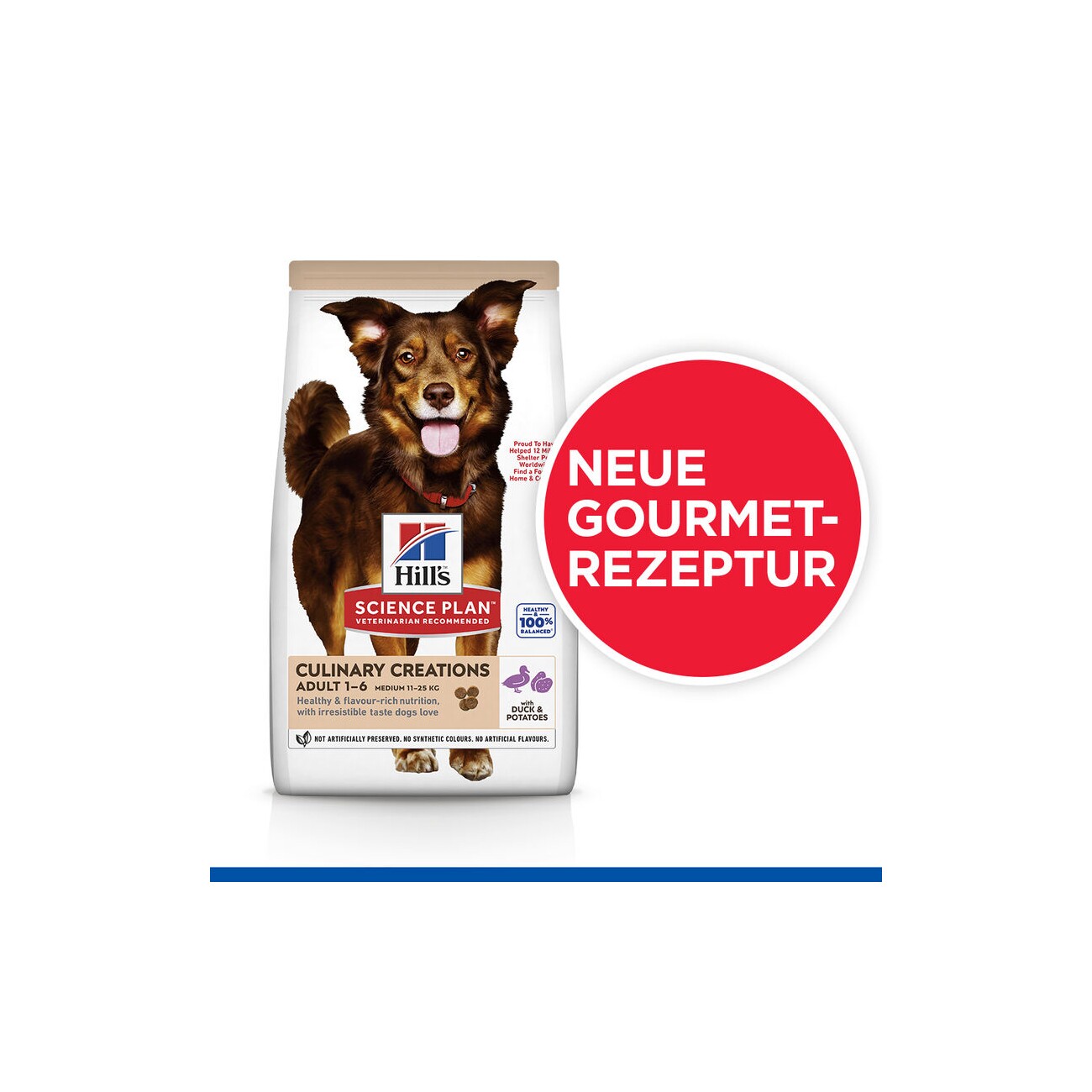 Hill's Science Plan Culinary Creations Adult mit Ente und Kartoffeln 2,5 kg