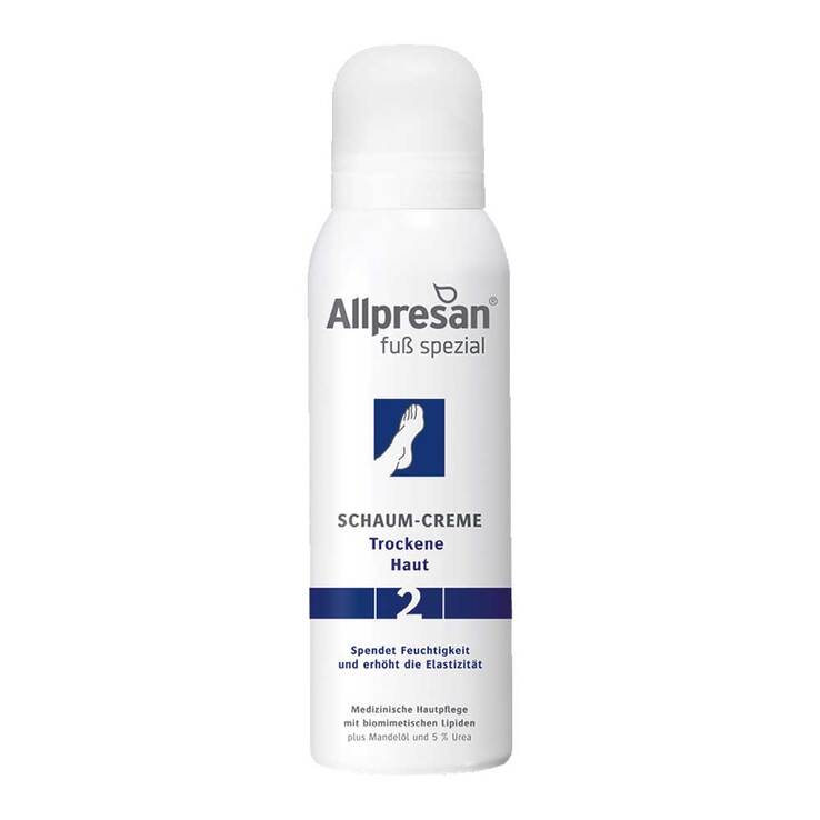 Allpresan Fuß spezial Original Schaum-Creme sehr trockene Haut Nr.2, 125 ml