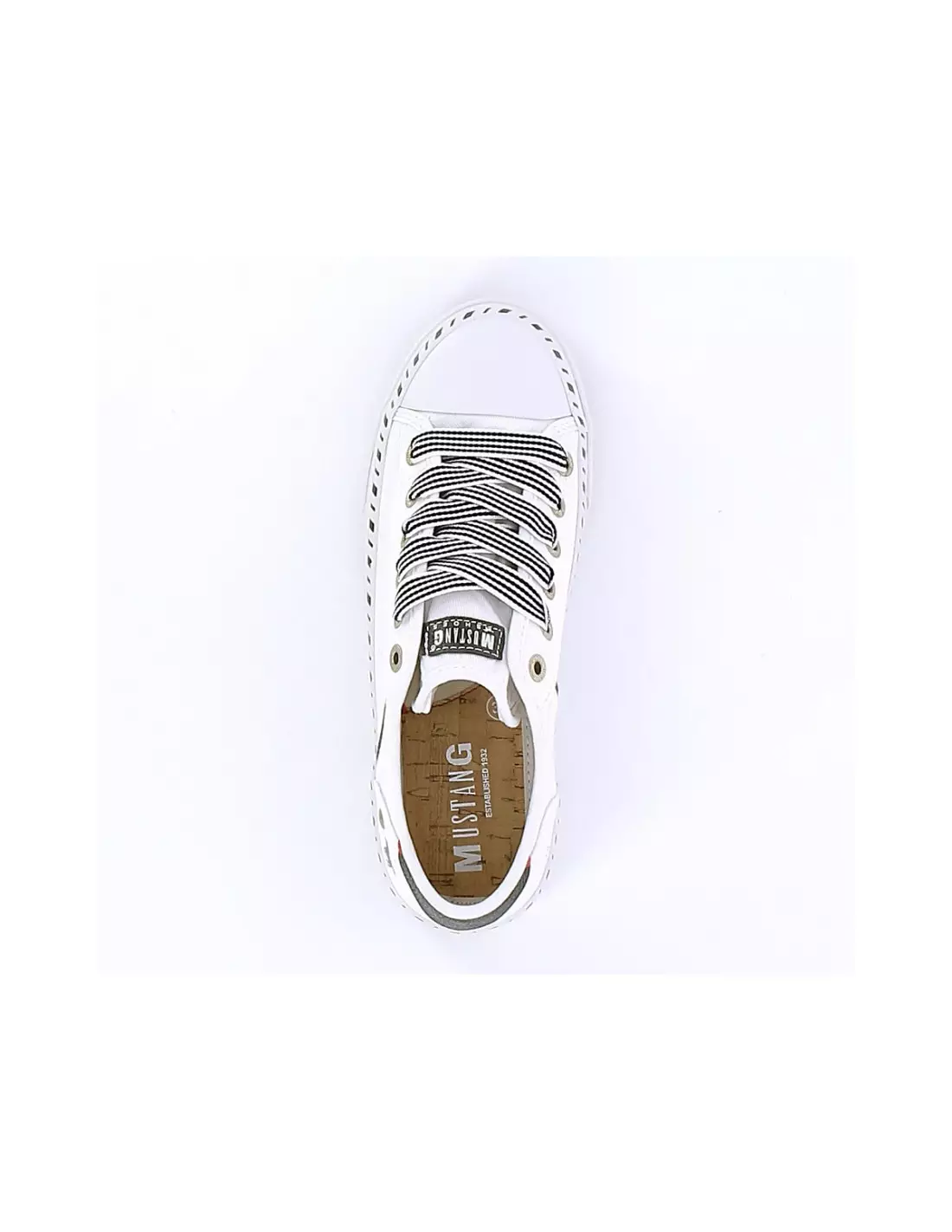 MUSTANG 1376301 - Baskets Blancbleu