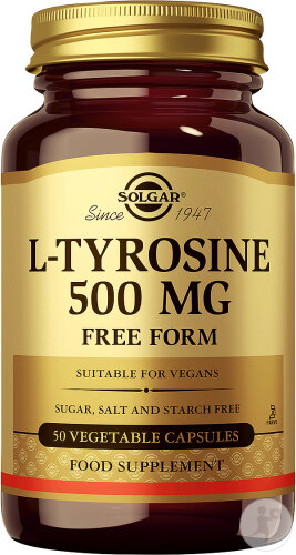 Solgar L-Tyrosine 500mg Gélules Végétales 50