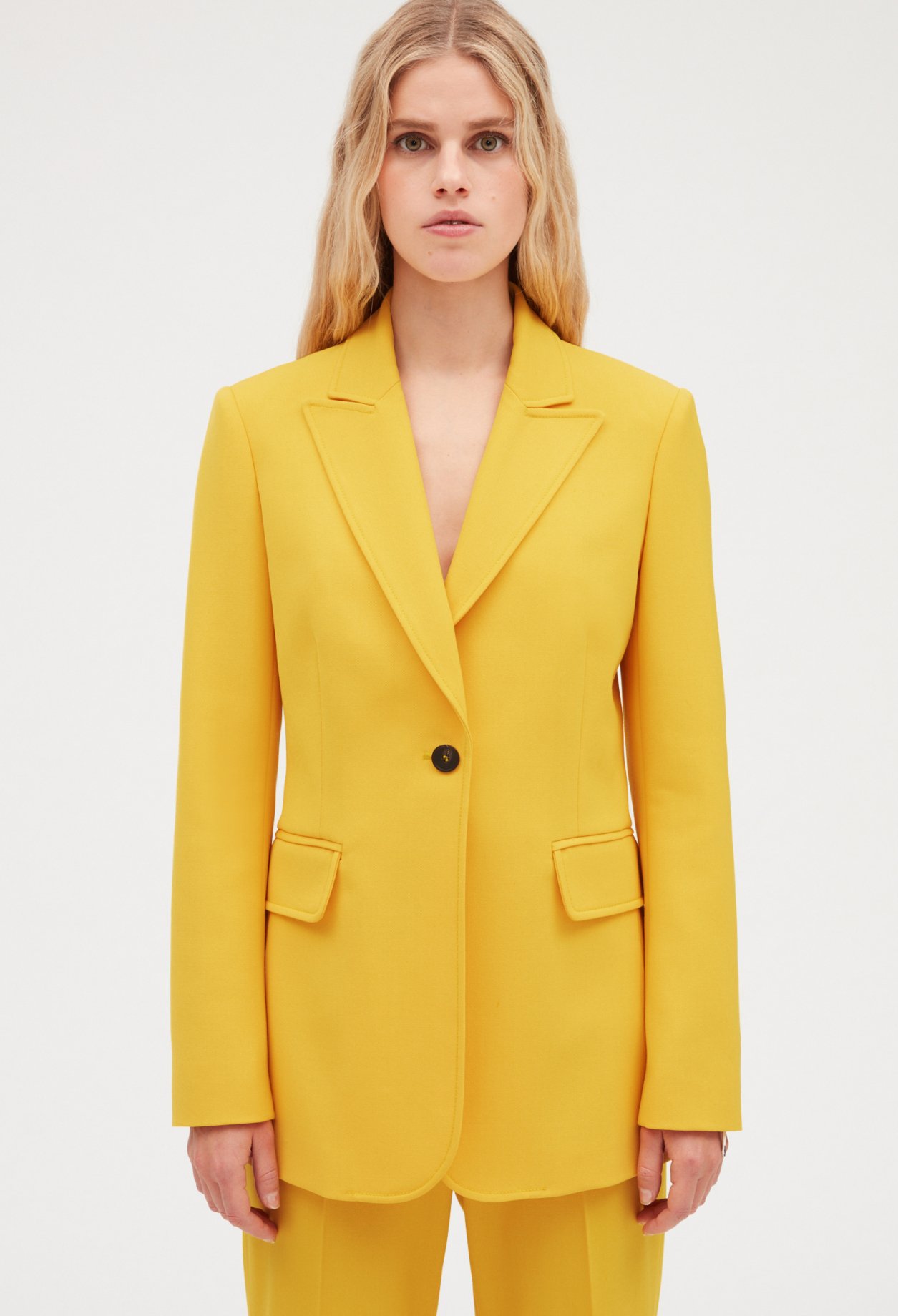 Veste de costume ajustee