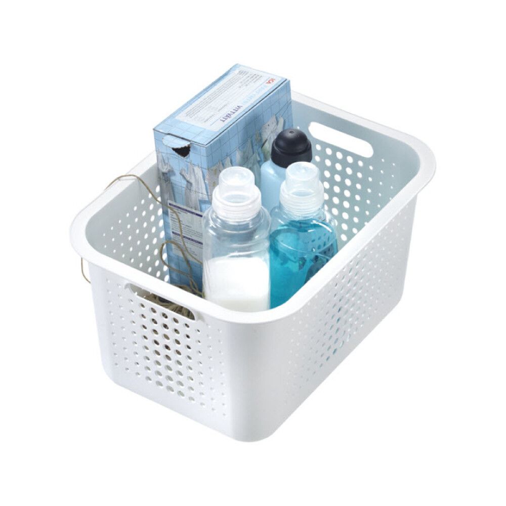 OPPBEVARINGSKURV SMARTSTORE BASKET 13L RESIRKULERT HVIT