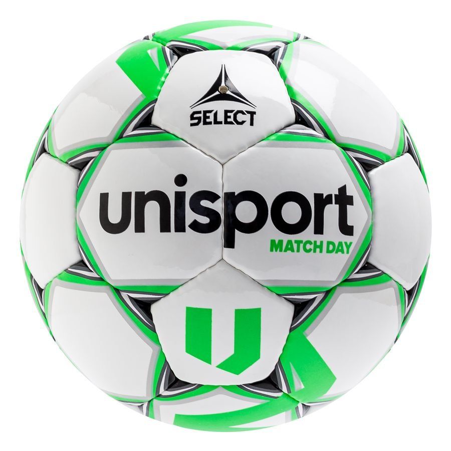Select X Unisport Ballon Match Day - Blanc/Vert