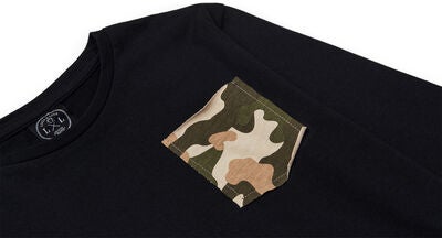 Luca & Lola Piero Langermet T-Skjorte, Black