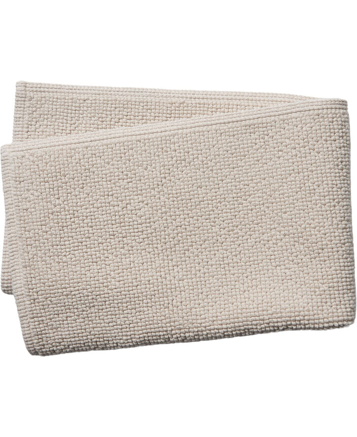 Magasin du Nord Collection Bathmat stonewashed 50x80 simply taupe GOTS