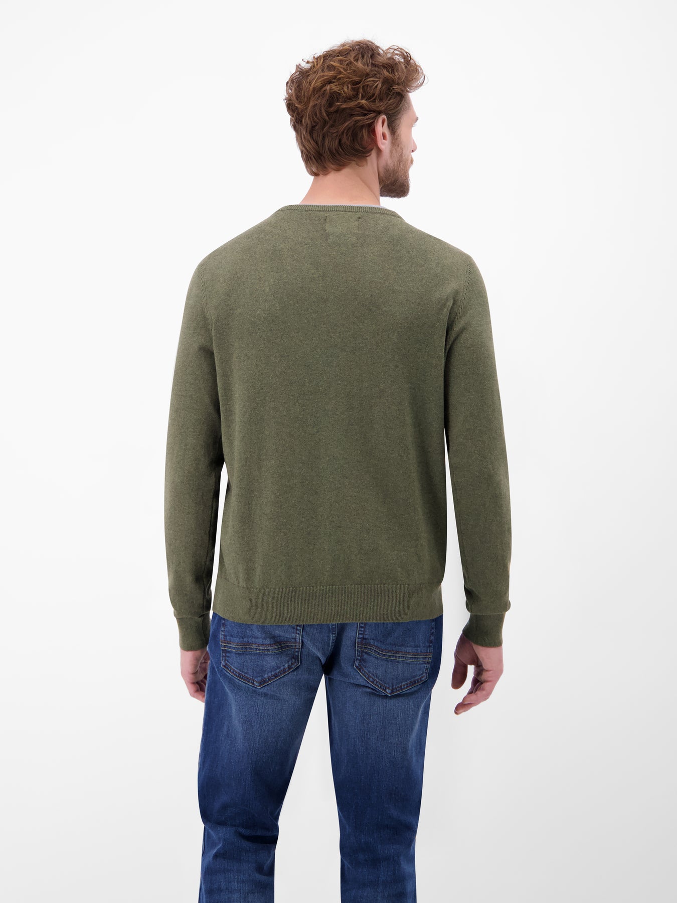Herren Basic Strickpullover