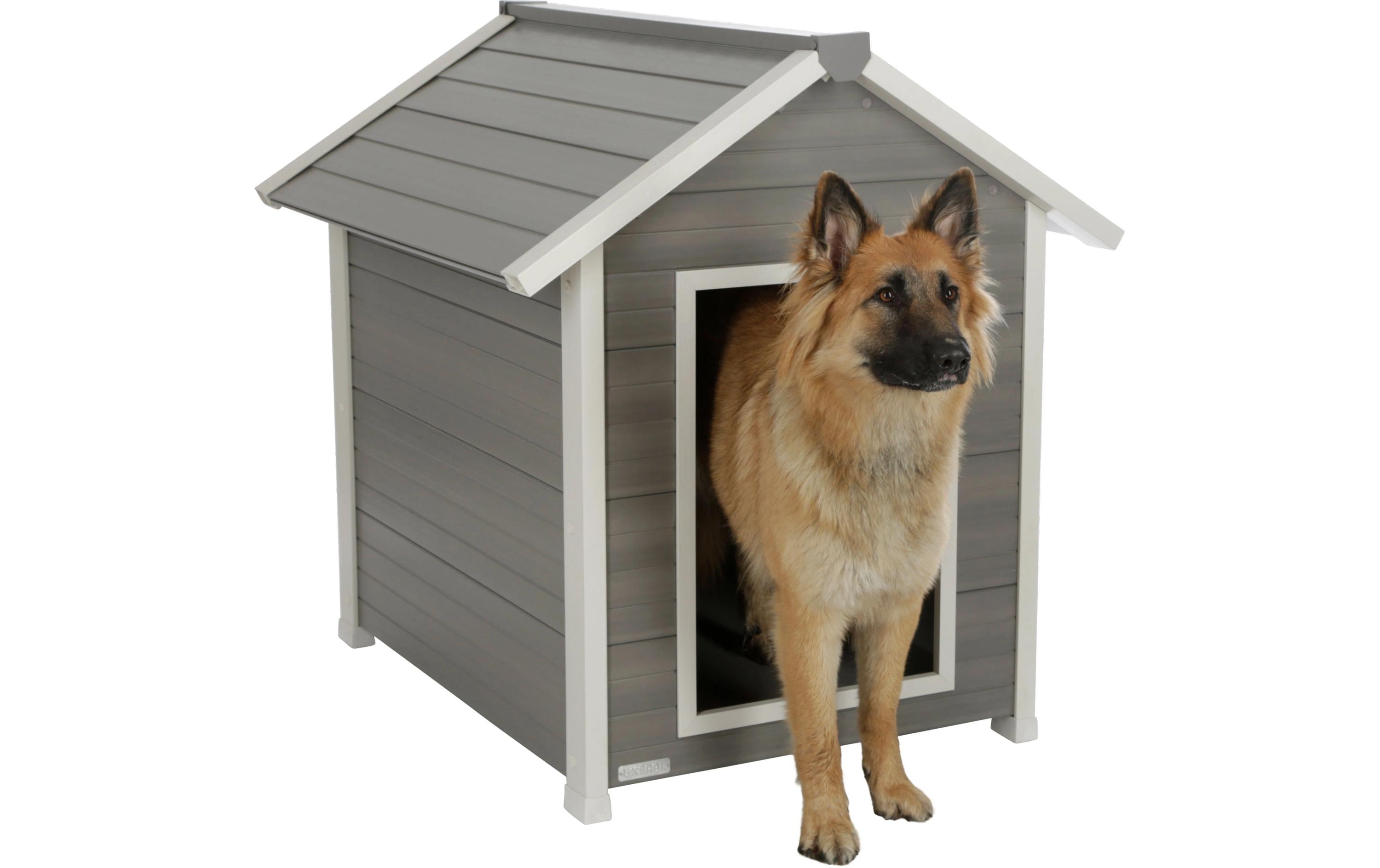 ECO-Hundehütte Hendry 101 cm x 88 cm x 98 cm<br>Wärmeisolierte Hundehütte