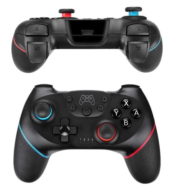 Trådløs Håndkontroll Kompatibel med Nintendo Switch Pro - Bluetooth
