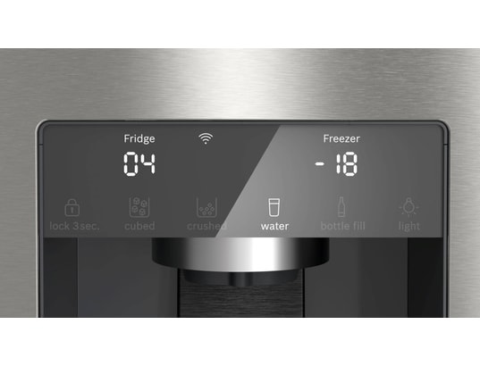 BOSCH - Réfrigérateur américain KFD96APEA, Série 6 Capacité XXL VitaFresh