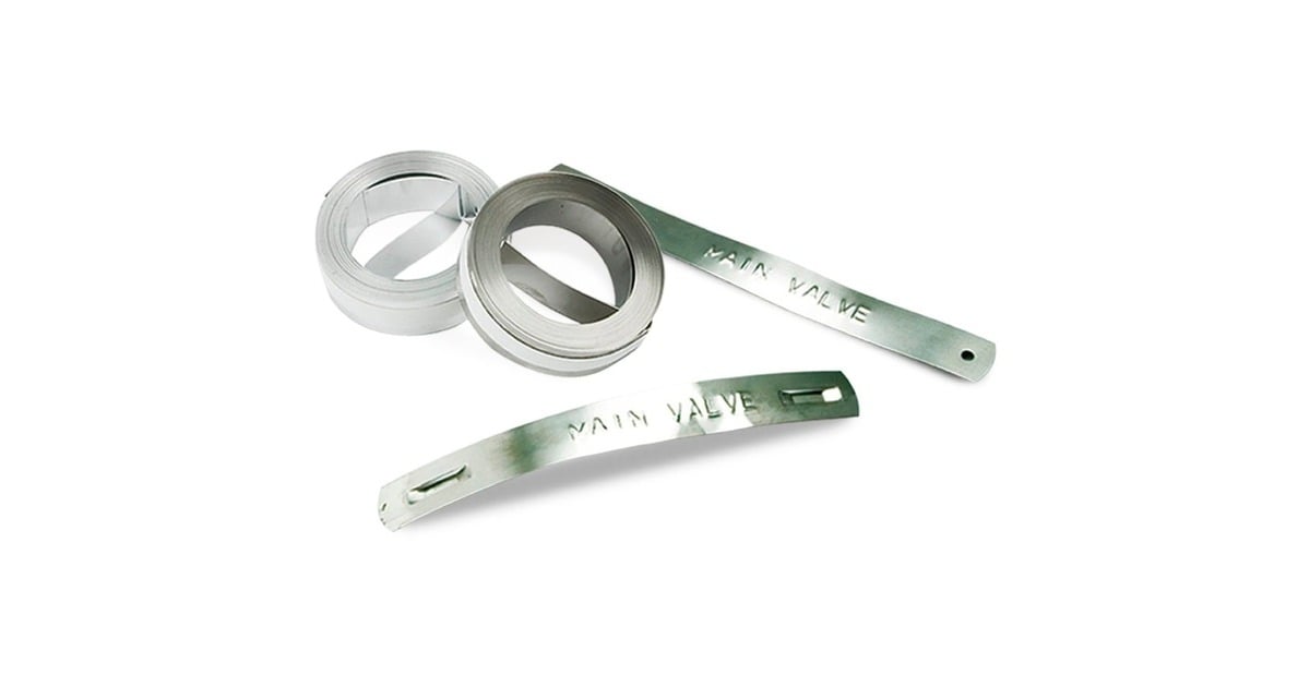 DymoIND Embossing Aluminum Label, 12 mm x 3,65 m printlint