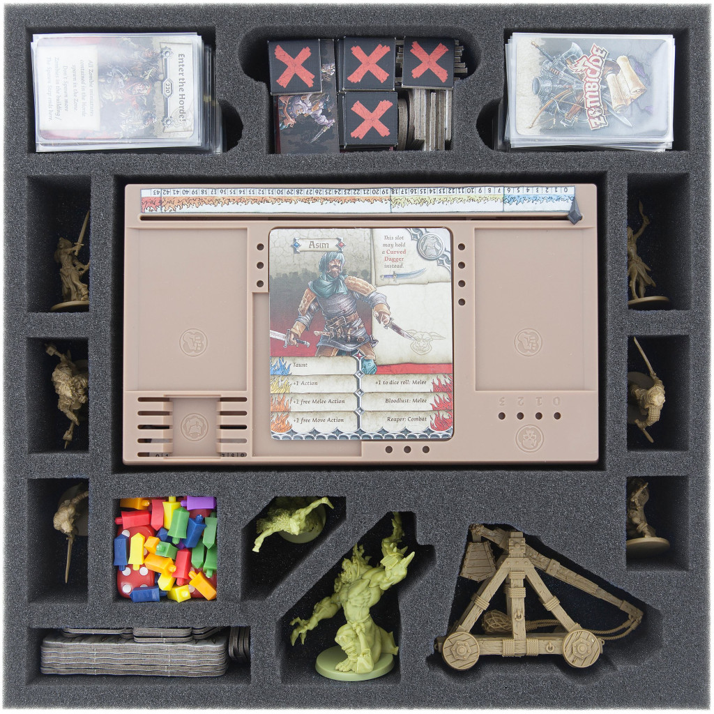 Foam Tray - Zombicide : Green Horde