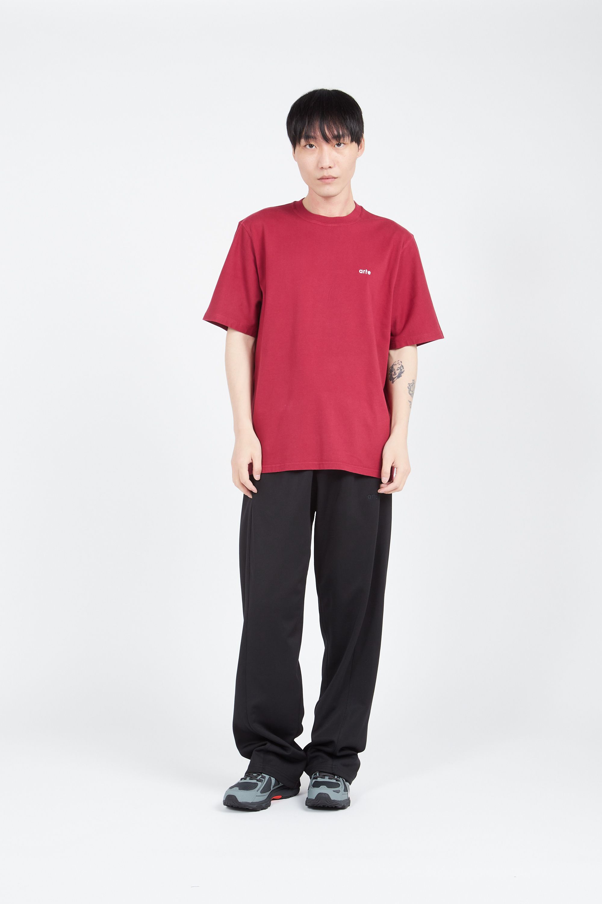 ARTE ANTWERP T-shirt  Teo Back Team  Rouge