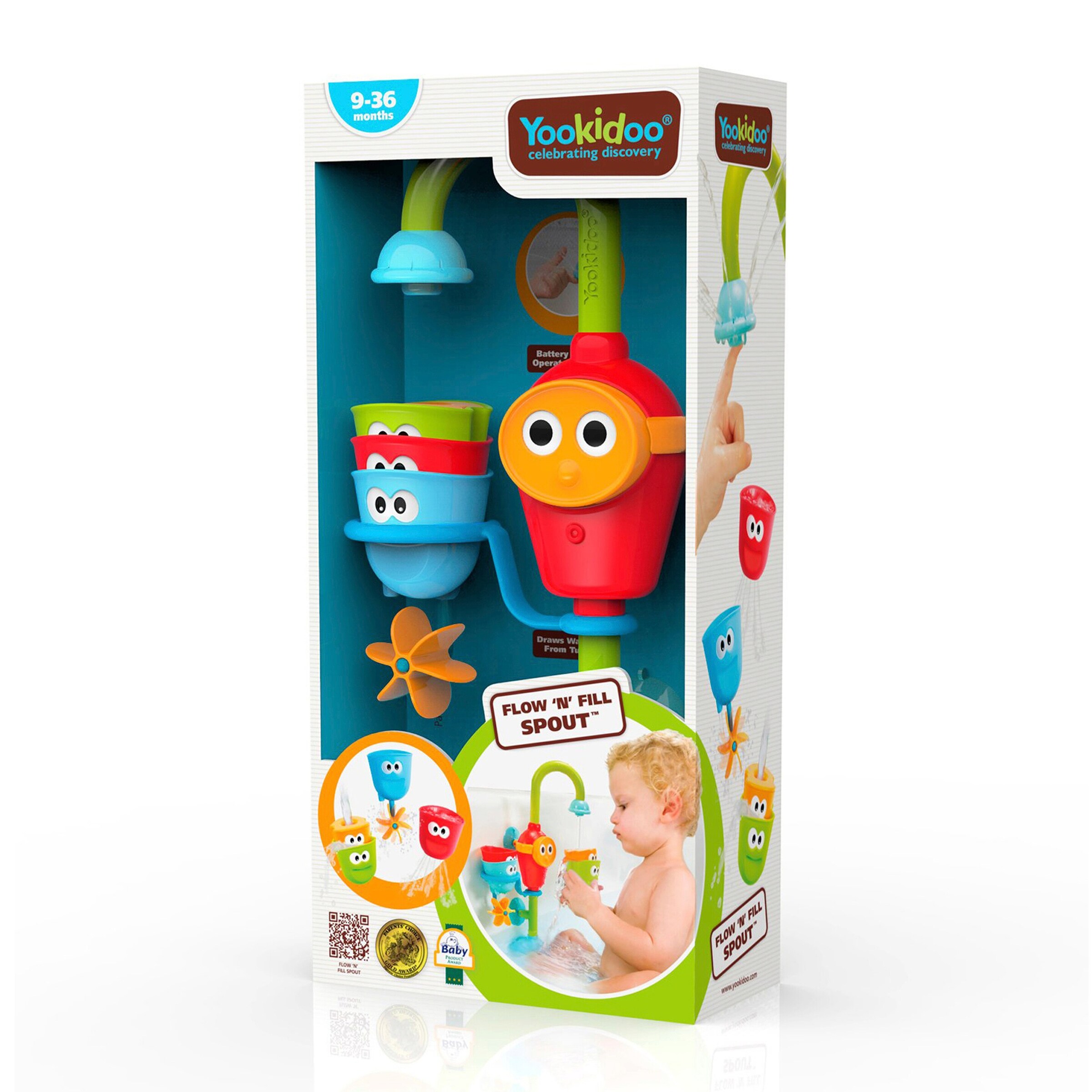 Yookidoo Badespielzeug Wasserspiel Dusche