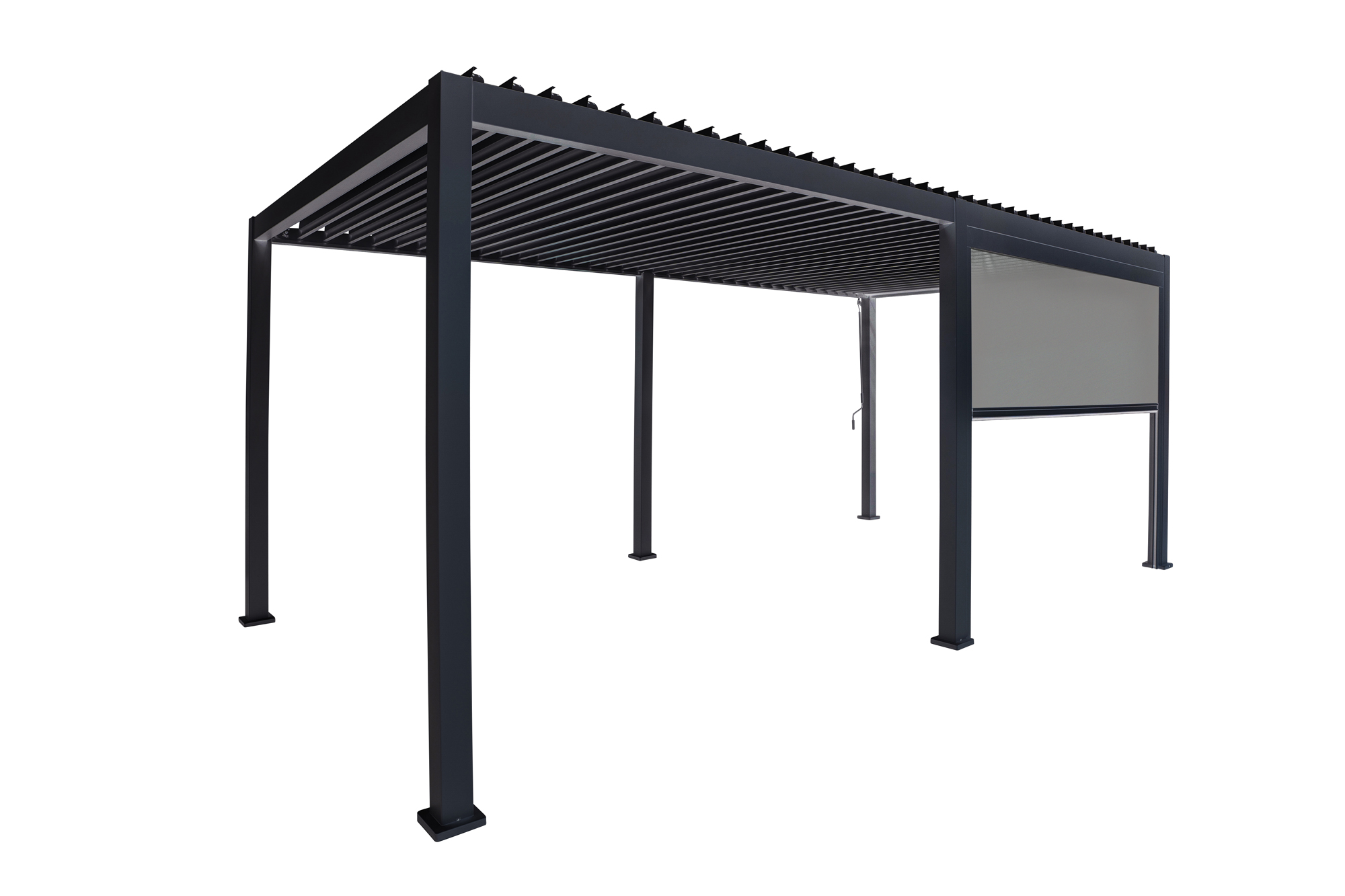 Novum Orion 400 Pull Down windscherm - Grey