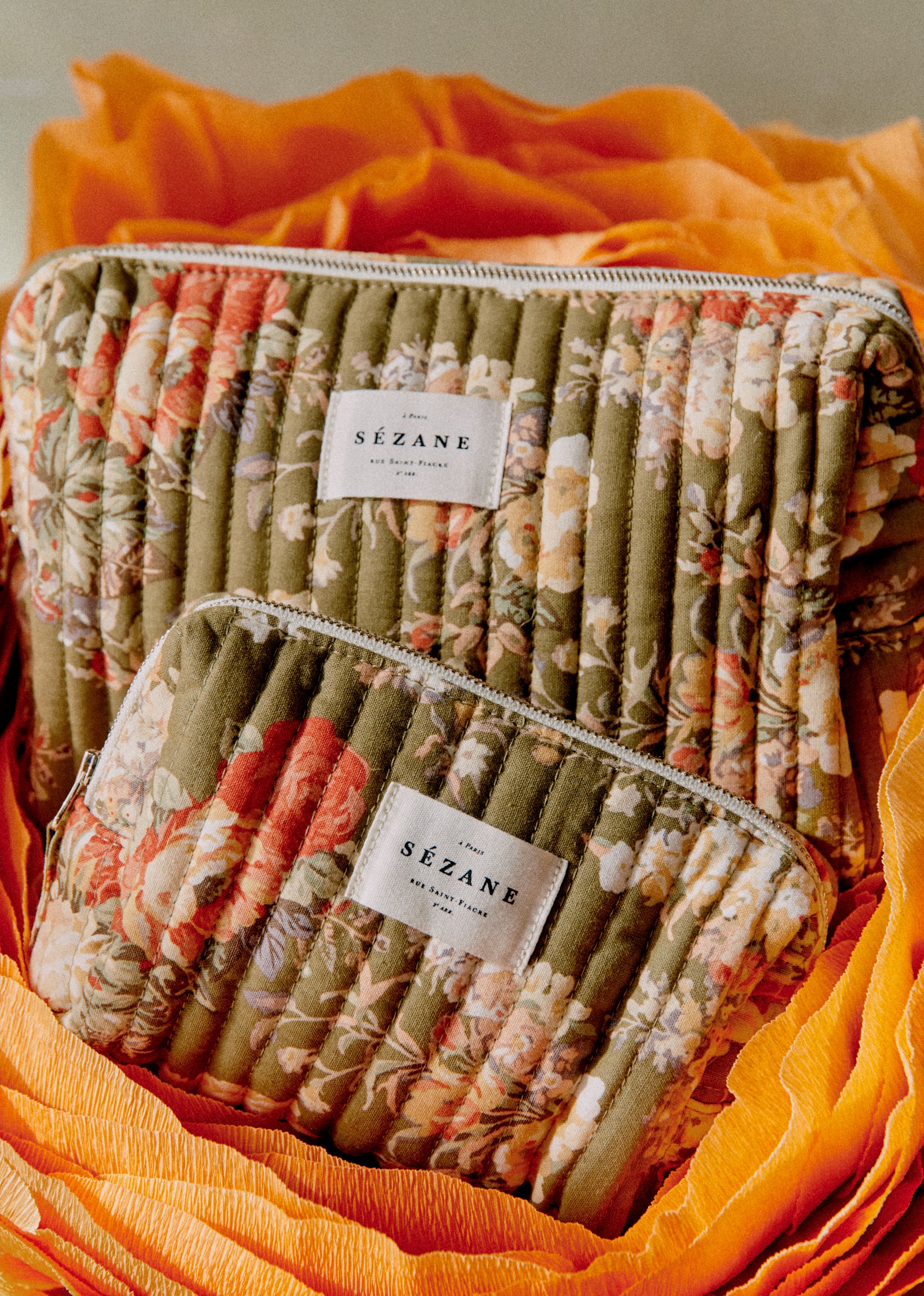 Trousse Beauté - Floral Vert - LES COMPOSANTES/DÉCOUVRIR 5906729