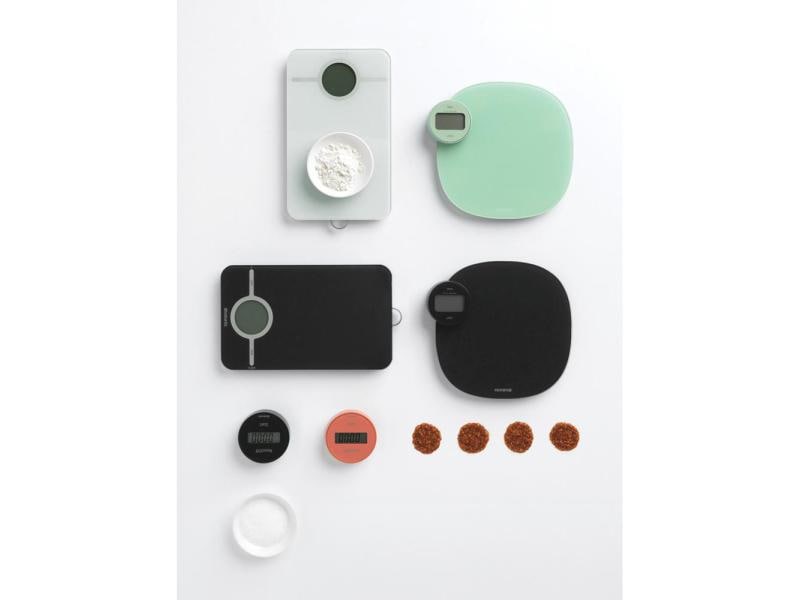 Brabantia Küchenwaage Tasty  Dark Grey Digitale Küchenwaage