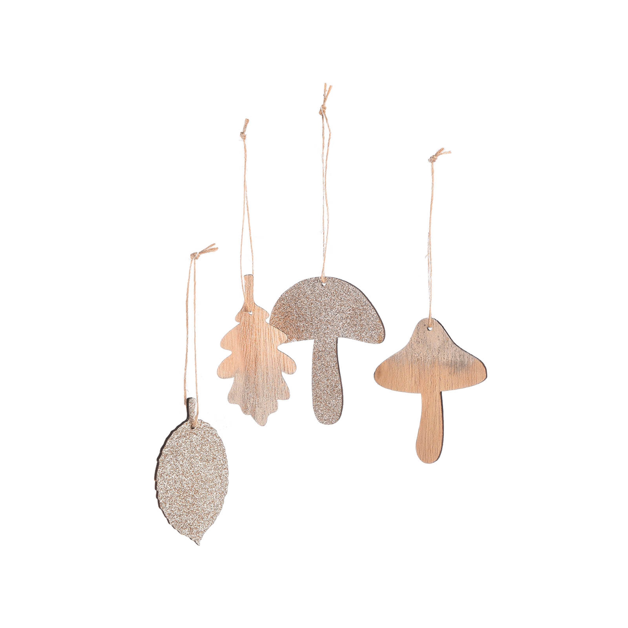 gold, B 5 x H 8 cm, 8-teilig