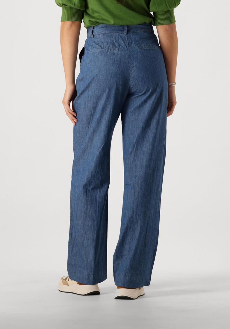 blauwe minus straight leg jeans straight leg pants
