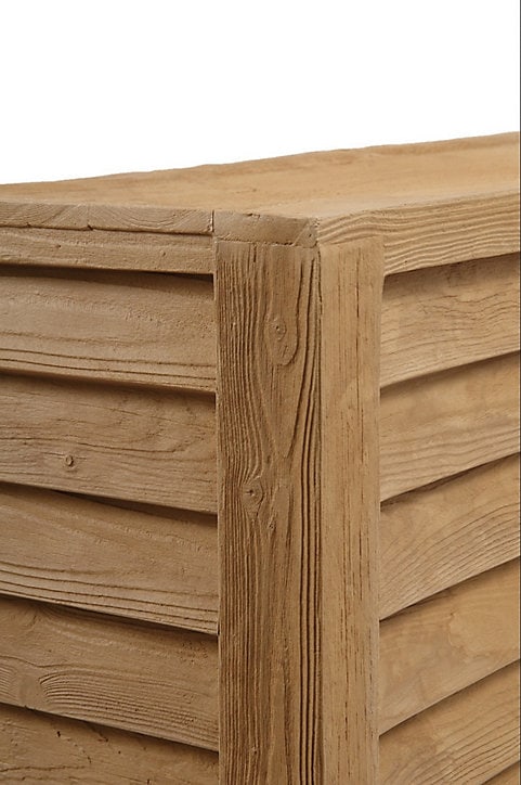 Récupérateur d'eau Garantia Woody bois clair 350L