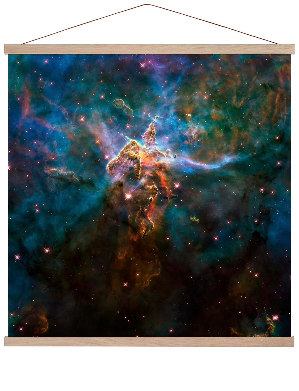 Bild eines Nebels, aufgenommen mit einem NASA-Teleskop, Zoom out NASA