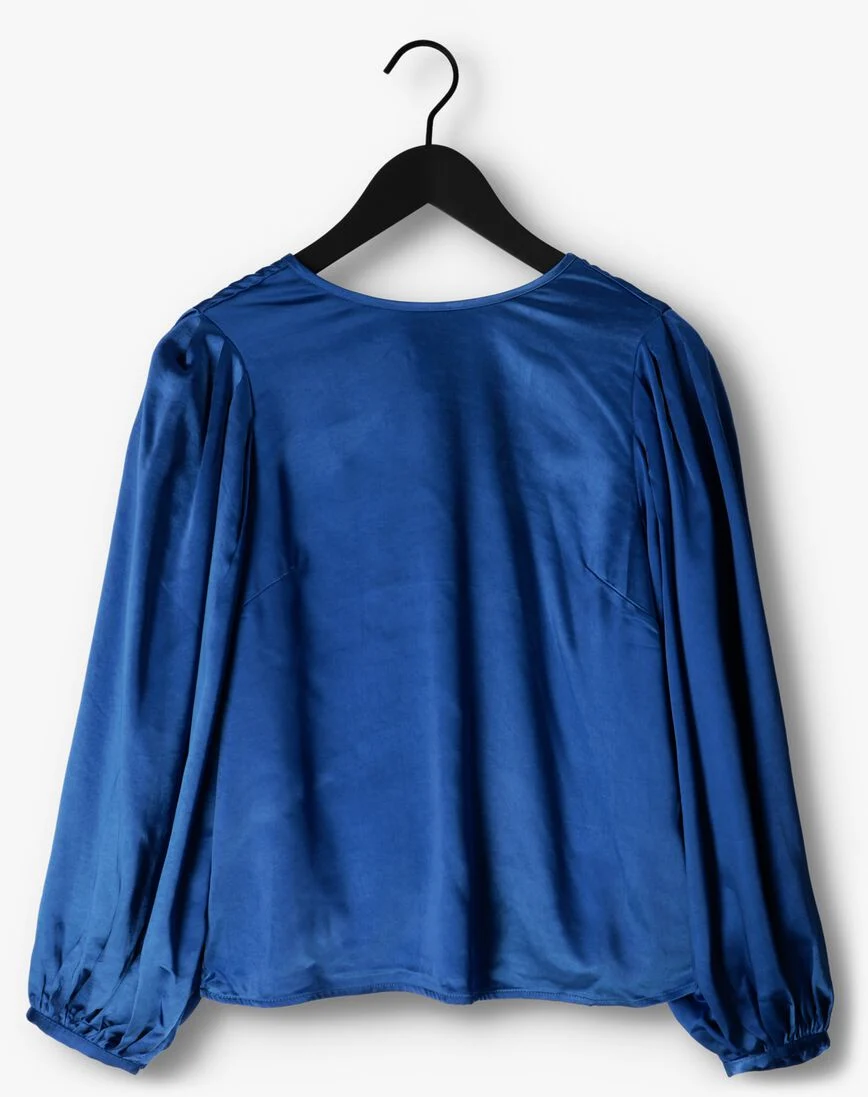 LOLLYS LAUNDRY blauwe lollys laundry blouse bergen blouse