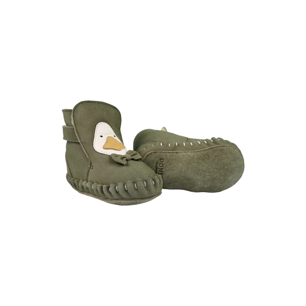 Junus Booties | Goose | Stone Nubuck