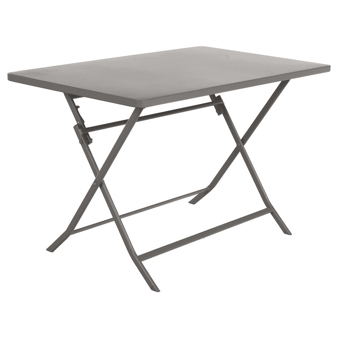 Ensemble table de jardin pliante rectangulaire + 4 chaises GREENSBORO Tonka