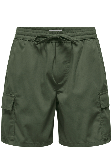 Only & Sons groene heren korte broek