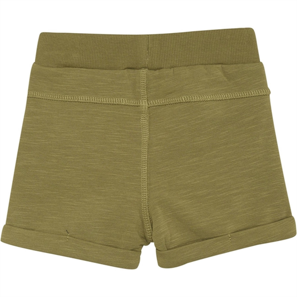 Køb Minymo Olive Drab Sweatshorts