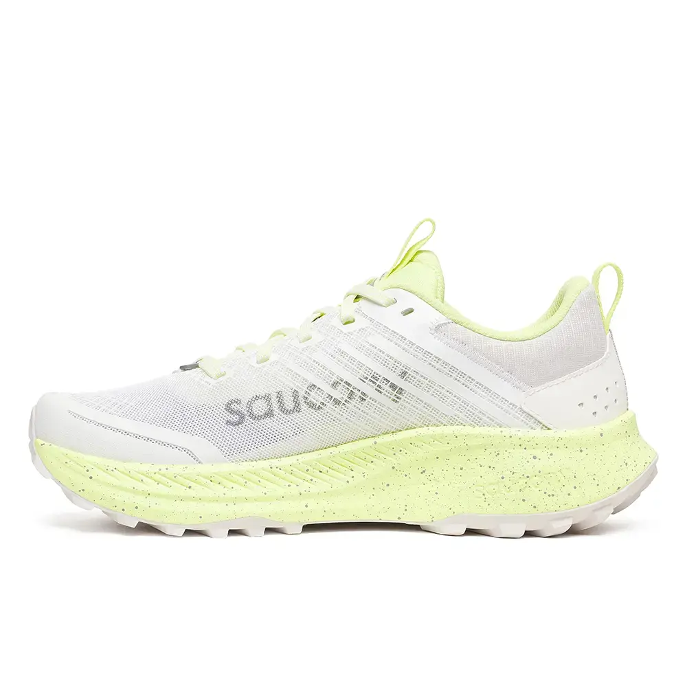 Saucony Ride TR2 Trail Hardloopschoenen Wit/Geel Dames