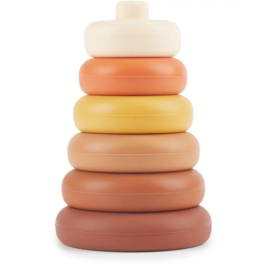 bieco Silikon Stapelturm Chocolate Bliss