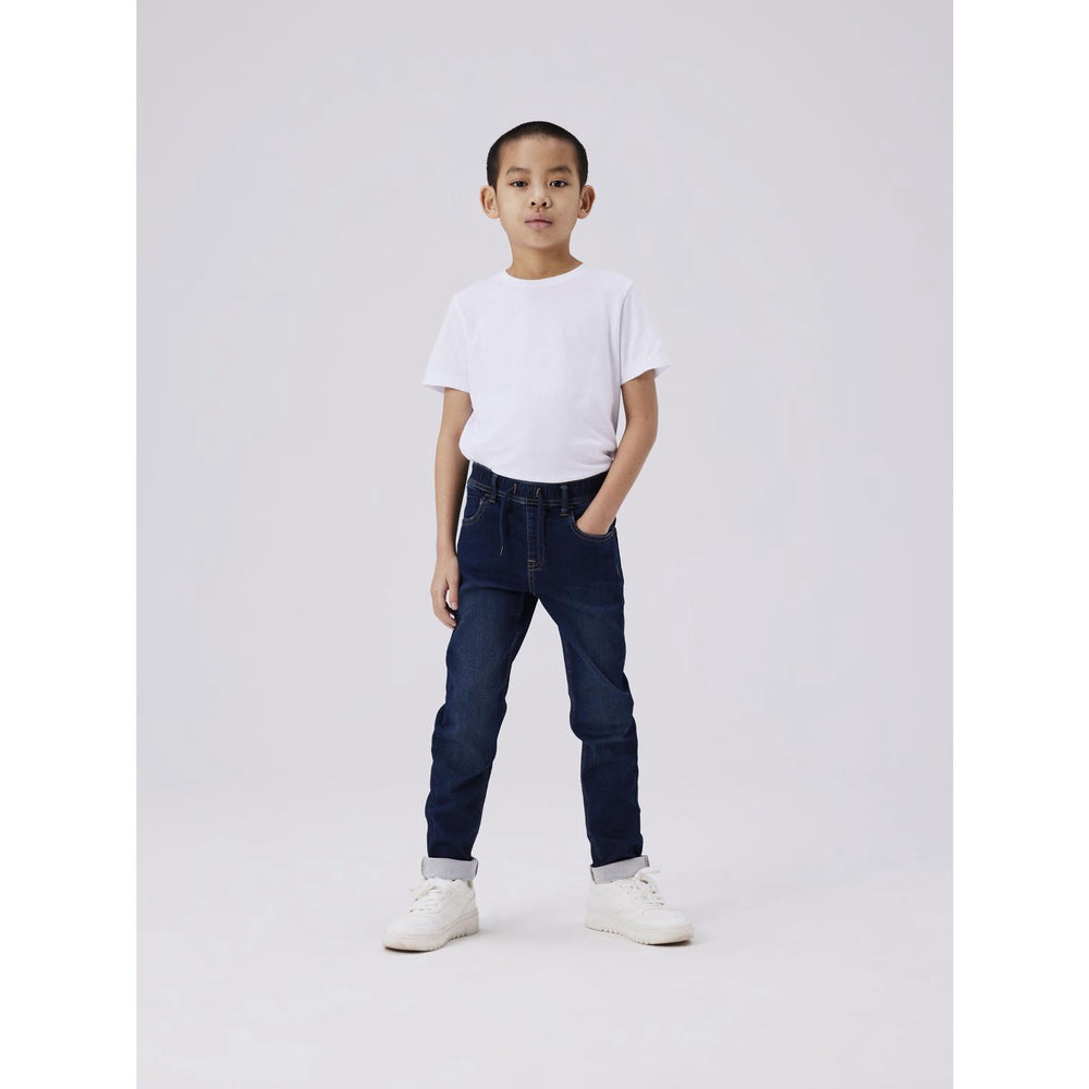 Køb Name It Denim Blue Ryan Slim Jeans Noos