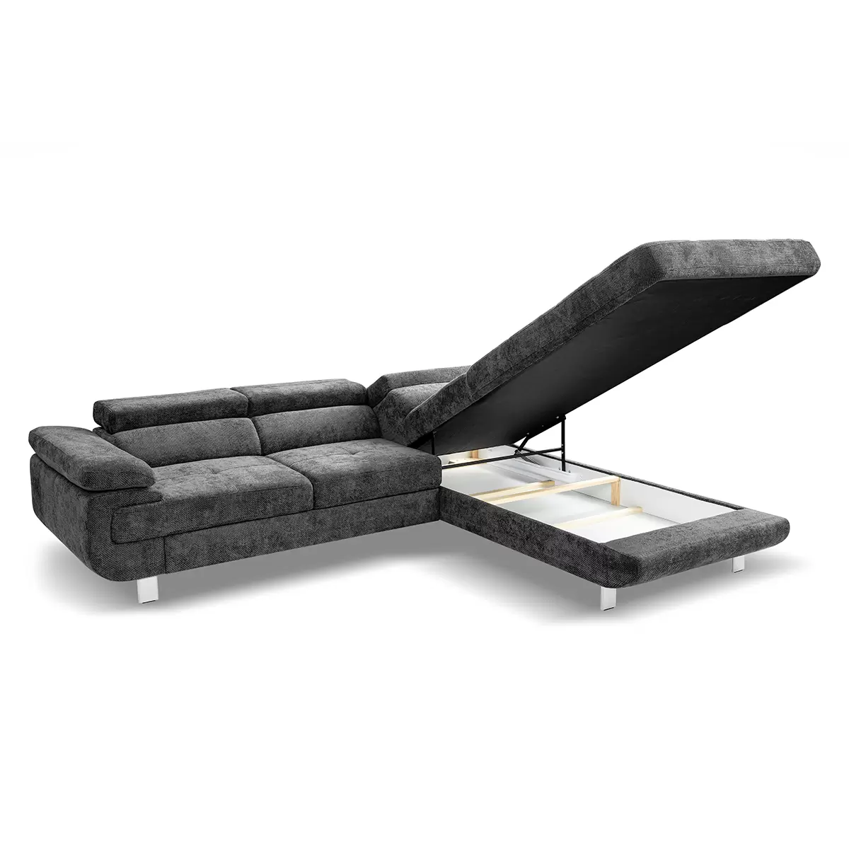 Ecksofa Savona 125 x 195 Graphit
